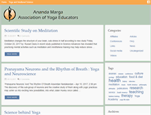 Tablet Screenshot of amaye.gurukul.edu